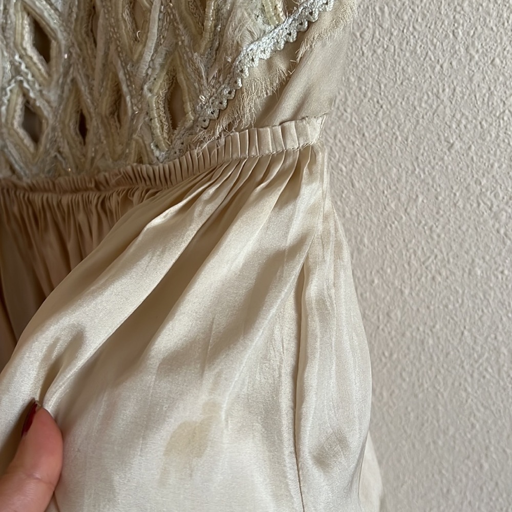 Anthropologie beaded silk dress - Picture 8 of 8